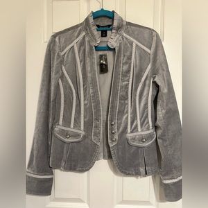 NWT Velvet military inspired jacket/blazer from WHBM